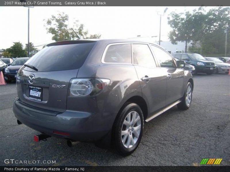 Galaxy Gray Mica / Black 2007 Mazda CX-7 Grand Touring