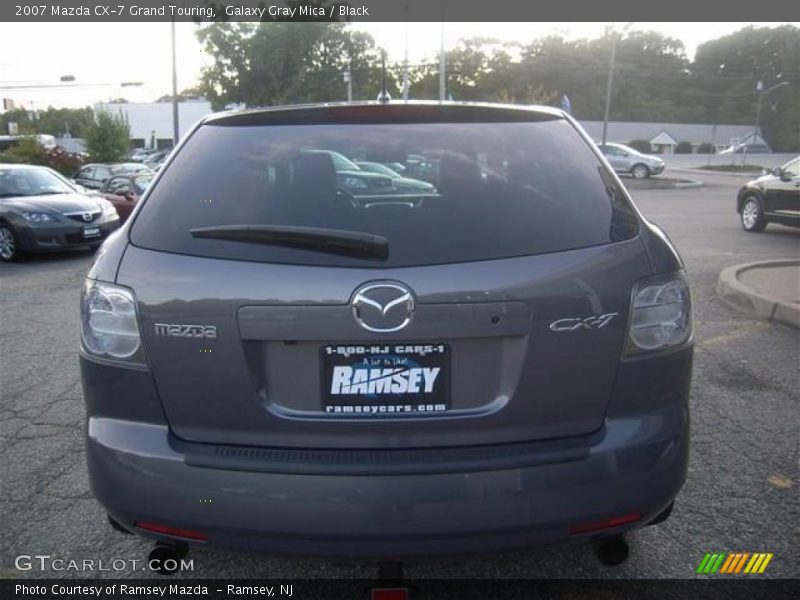 Galaxy Gray Mica / Black 2007 Mazda CX-7 Grand Touring