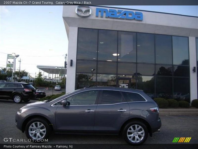 Galaxy Gray Mica / Black 2007 Mazda CX-7 Grand Touring