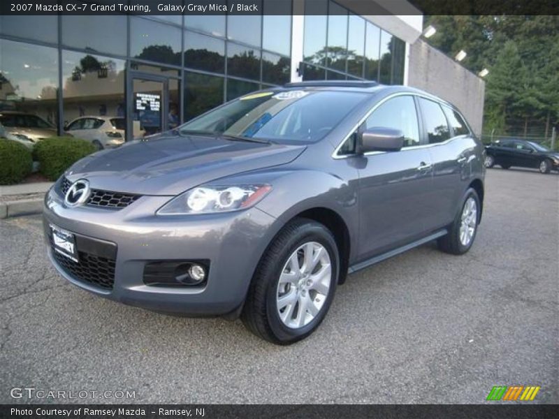 Galaxy Gray Mica / Black 2007 Mazda CX-7 Grand Touring