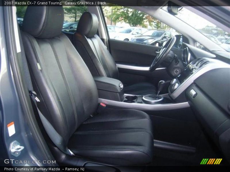 Galaxy Gray Mica / Black 2007 Mazda CX-7 Grand Touring