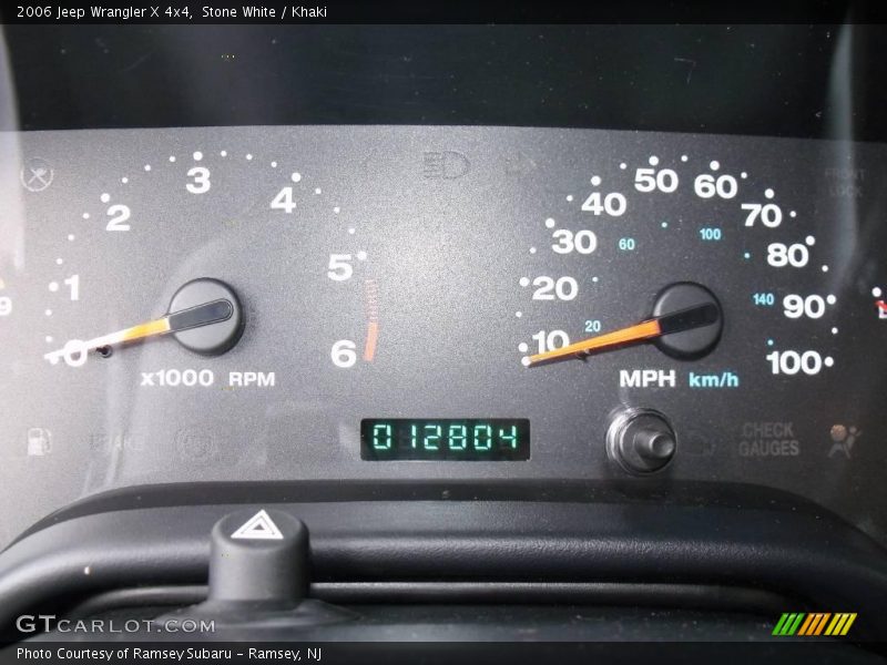 Stone White / Khaki 2006 Jeep Wrangler X 4x4