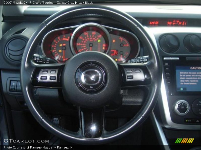 Galaxy Gray Mica / Black 2007 Mazda CX-7 Grand Touring