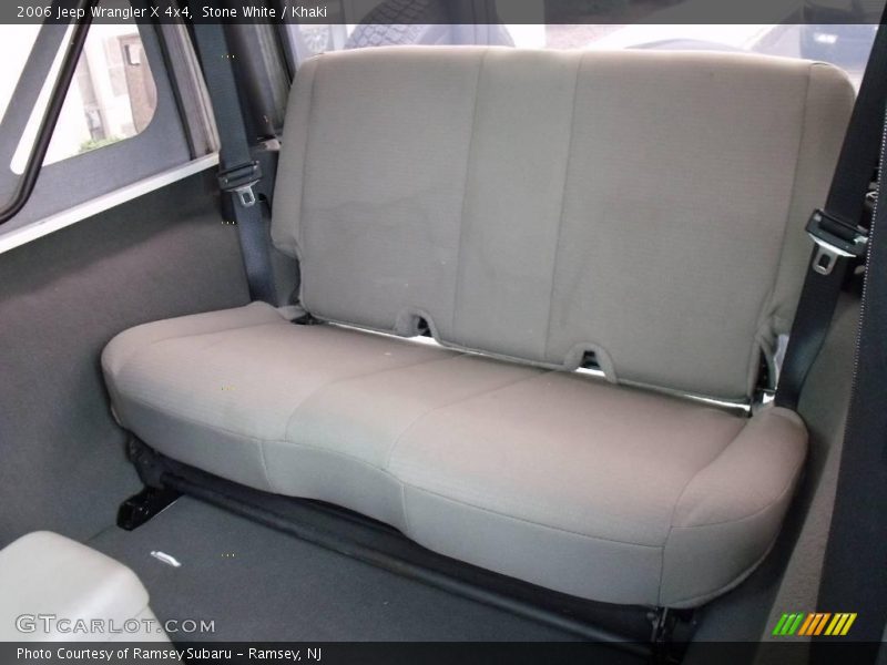 Stone White / Khaki 2006 Jeep Wrangler X 4x4