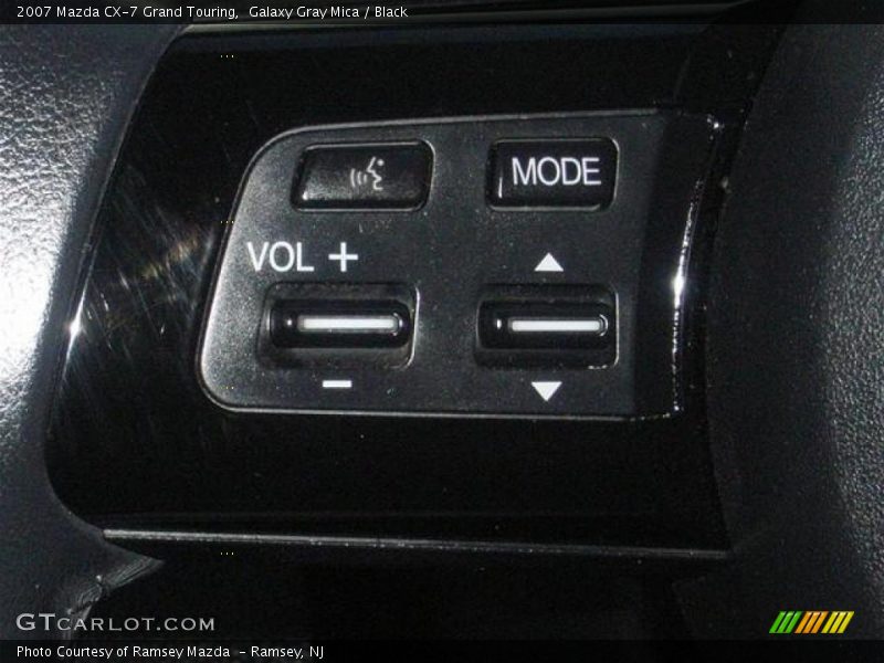 Galaxy Gray Mica / Black 2007 Mazda CX-7 Grand Touring