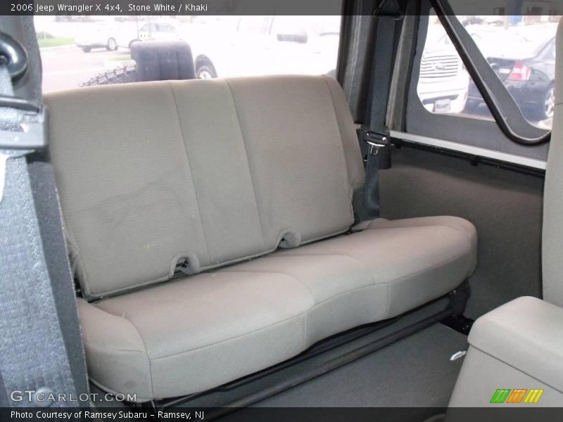 Stone White / Khaki 2006 Jeep Wrangler X 4x4