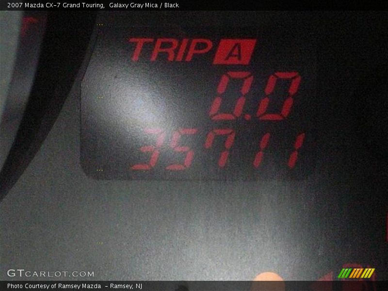 Galaxy Gray Mica / Black 2007 Mazda CX-7 Grand Touring
