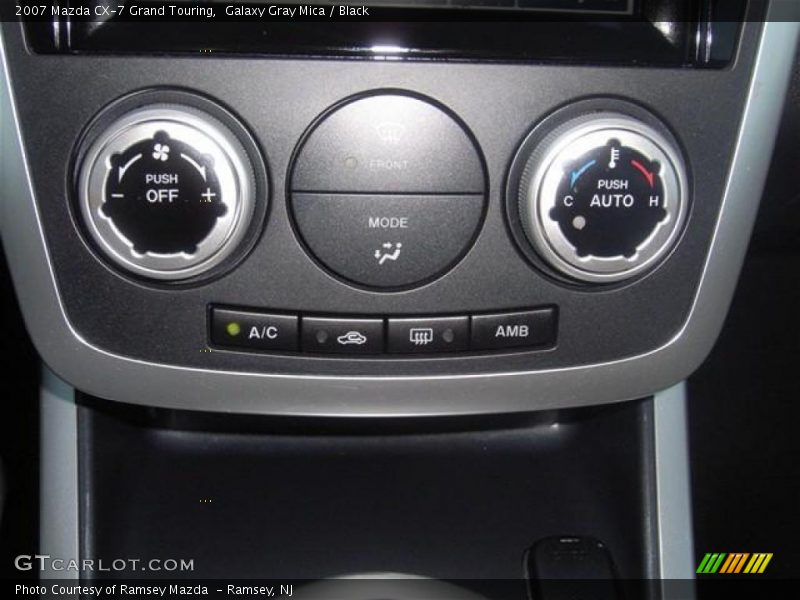 Galaxy Gray Mica / Black 2007 Mazda CX-7 Grand Touring