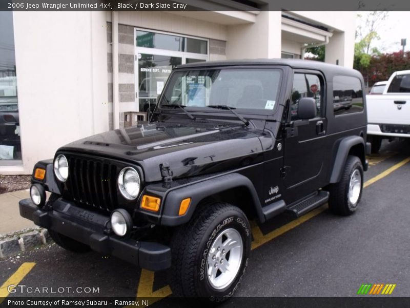 Black / Dark Slate Gray 2006 Jeep Wrangler Unlimited 4x4