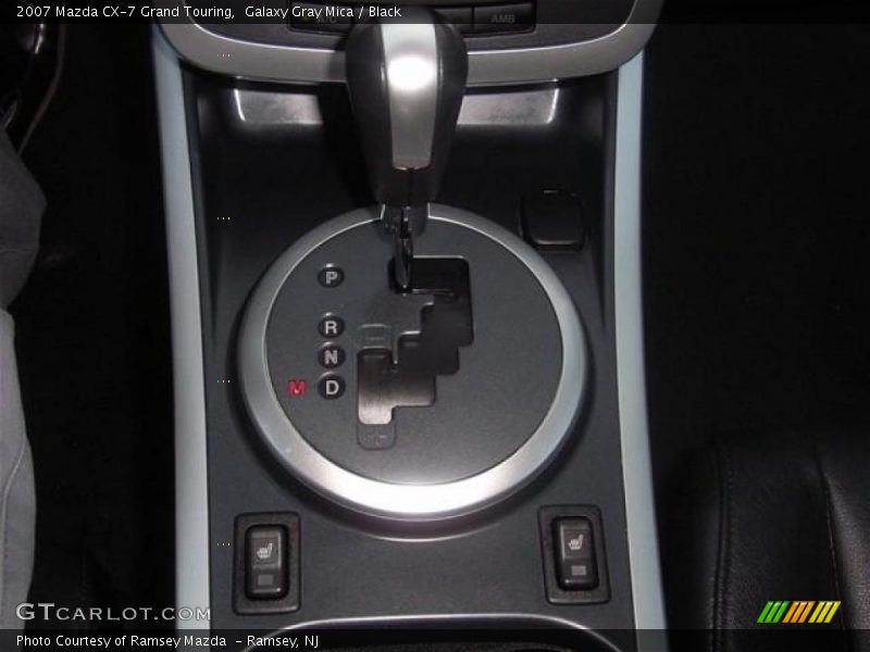 Galaxy Gray Mica / Black 2007 Mazda CX-7 Grand Touring