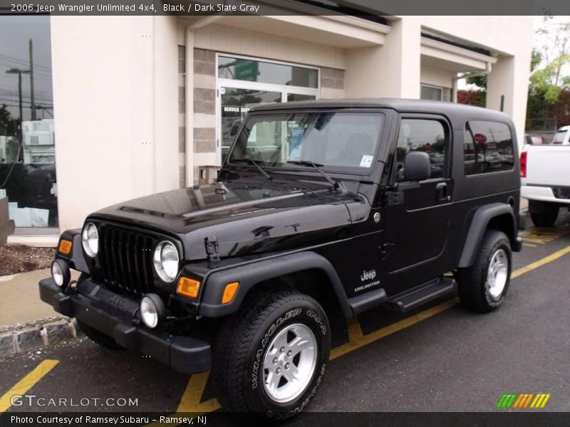Black / Dark Slate Gray 2006 Jeep Wrangler Unlimited 4x4
