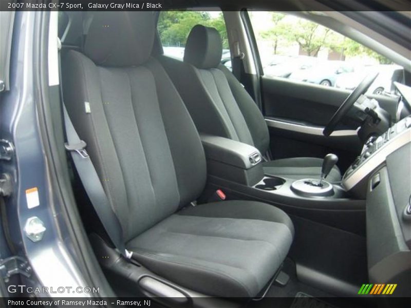 Galaxy Gray Mica / Black 2007 Mazda CX-7 Sport