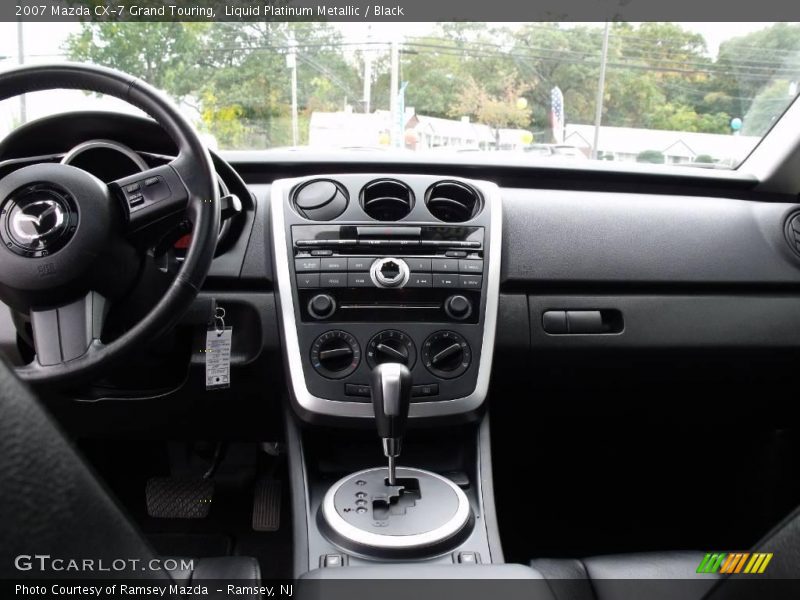 Liquid Platinum Metallic / Black 2007 Mazda CX-7 Grand Touring