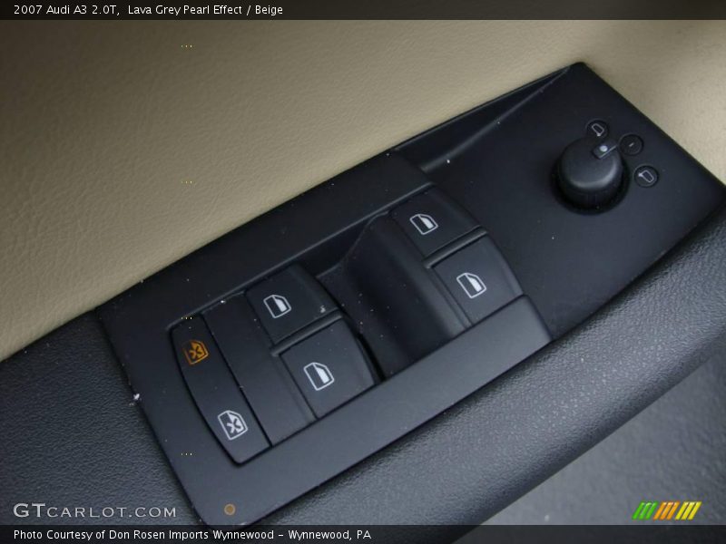 Lava Grey Pearl Effect / Beige 2007 Audi A3 2.0T