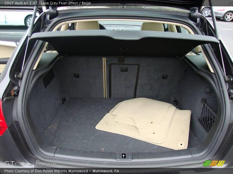 Lava Grey Pearl Effect / Beige 2007 Audi A3 2.0T