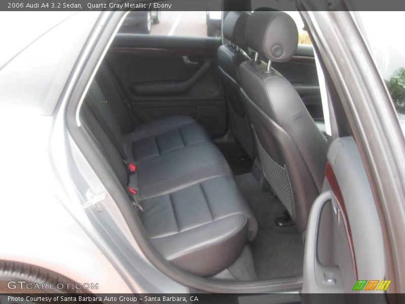Quartz Gray Metallic / Ebony 2006 Audi A4 3.2 Sedan