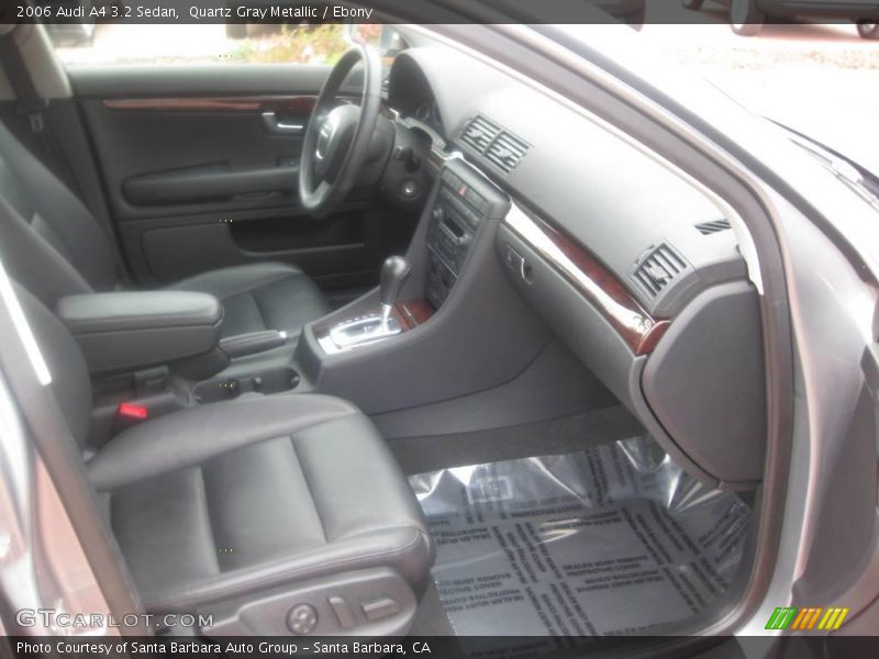 Quartz Gray Metallic / Ebony 2006 Audi A4 3.2 Sedan