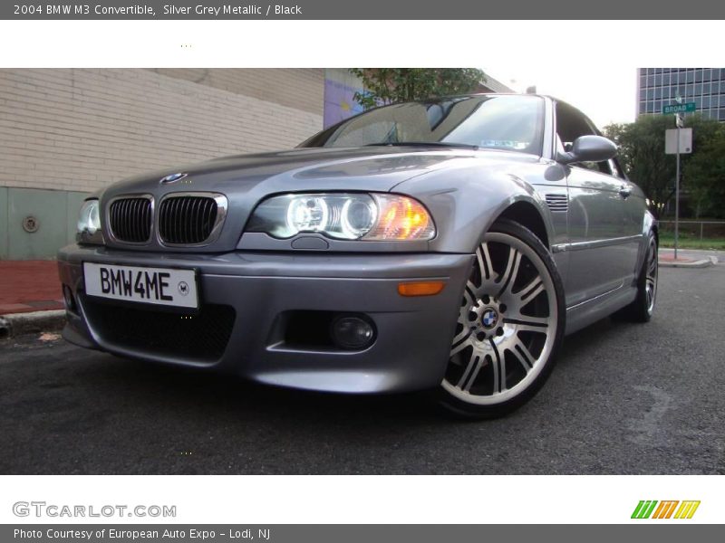 Silver Grey Metallic / Black 2004 BMW M3 Convertible
