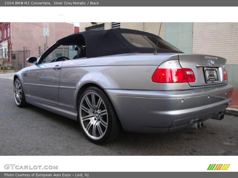 Silver Grey Metallic / Black 2004 BMW M3 Convertible