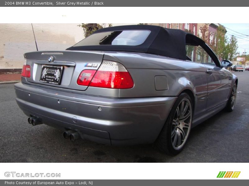 Silver Grey Metallic / Black 2004 BMW M3 Convertible