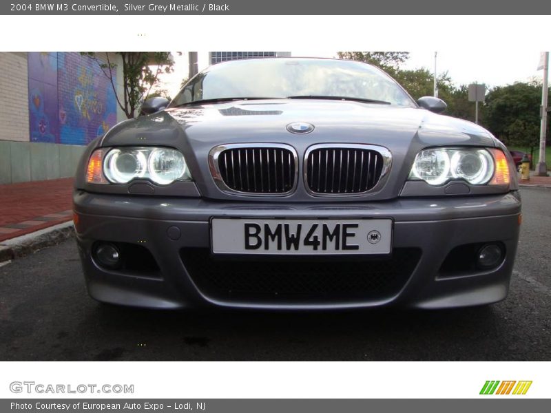 Silver Grey Metallic / Black 2004 BMW M3 Convertible