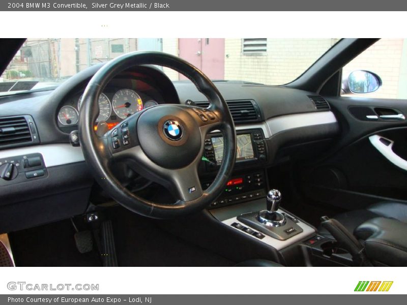 Silver Grey Metallic / Black 2004 BMW M3 Convertible