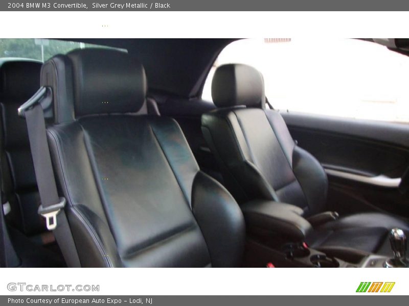 Silver Grey Metallic / Black 2004 BMW M3 Convertible