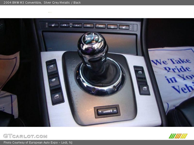 Silver Grey Metallic / Black 2004 BMW M3 Convertible