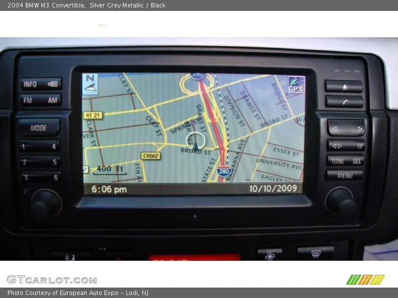 Silver Grey Metallic / Black 2004 BMW M3 Convertible