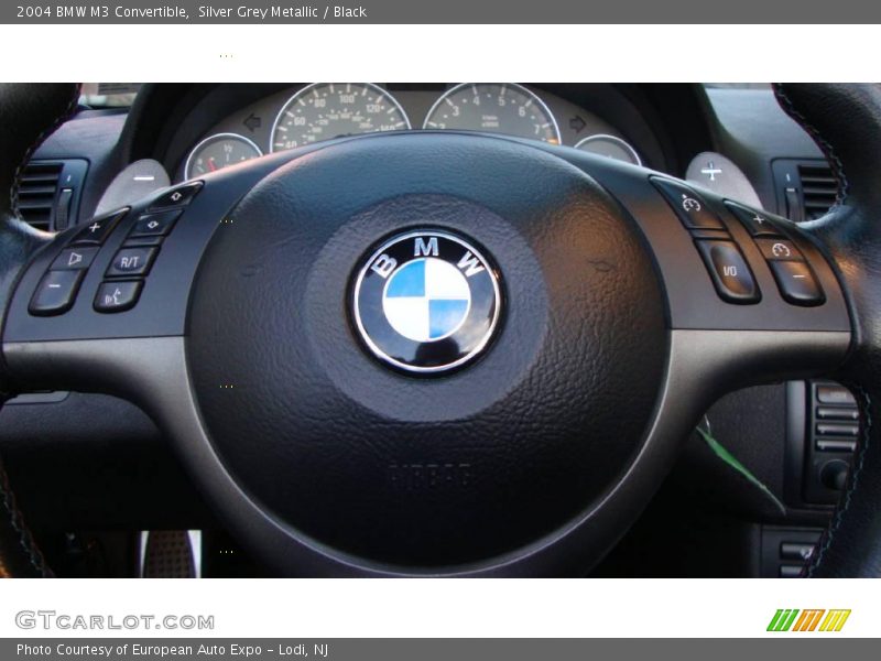 Silver Grey Metallic / Black 2004 BMW M3 Convertible