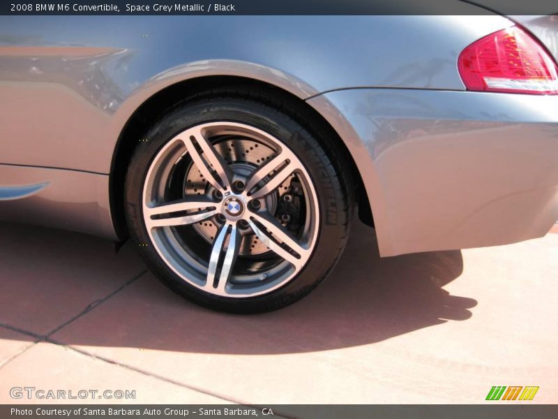 Space Grey Metallic / Black 2008 BMW M6 Convertible