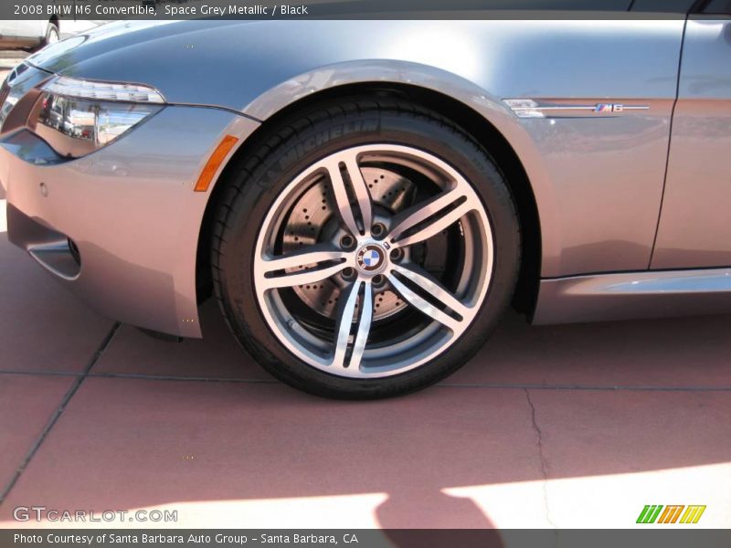 Space Grey Metallic / Black 2008 BMW M6 Convertible