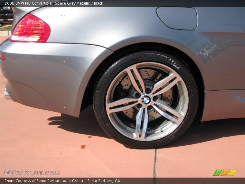Space Grey Metallic / Black 2008 BMW M6 Convertible