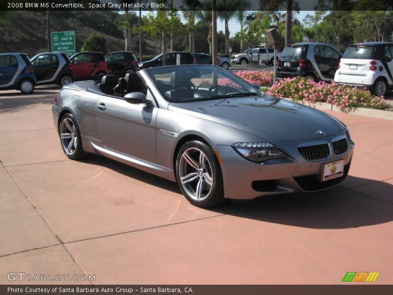 Space Grey Metallic / Black 2008 BMW M6 Convertible