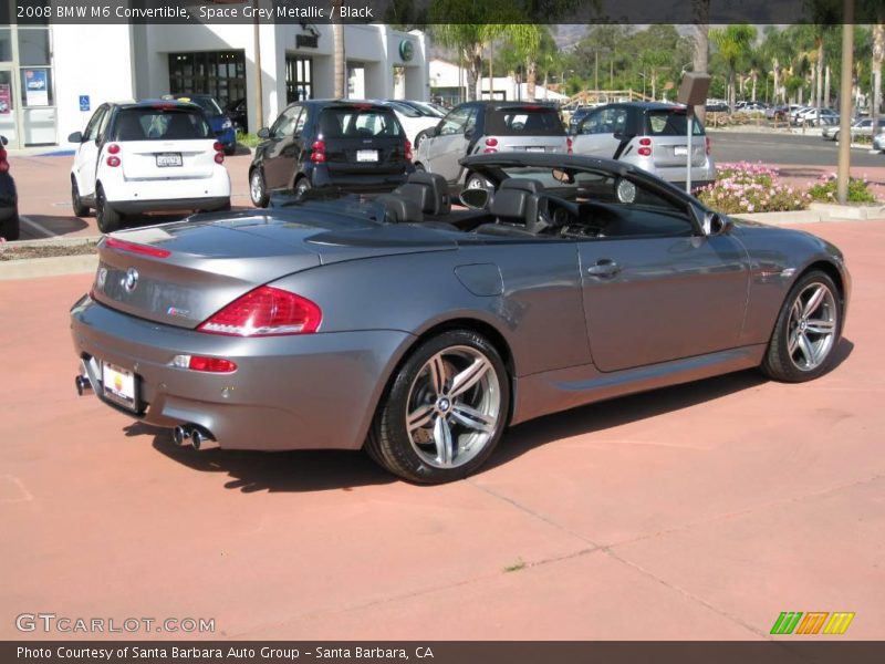 Space Grey Metallic / Black 2008 BMW M6 Convertible