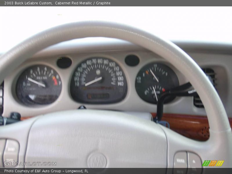 Cabernet Red Metallic / Graphite 2003 Buick LeSabre Custom