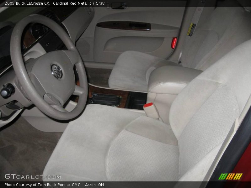 Cardinal Red Metallic / Gray 2005 Buick LaCrosse CX