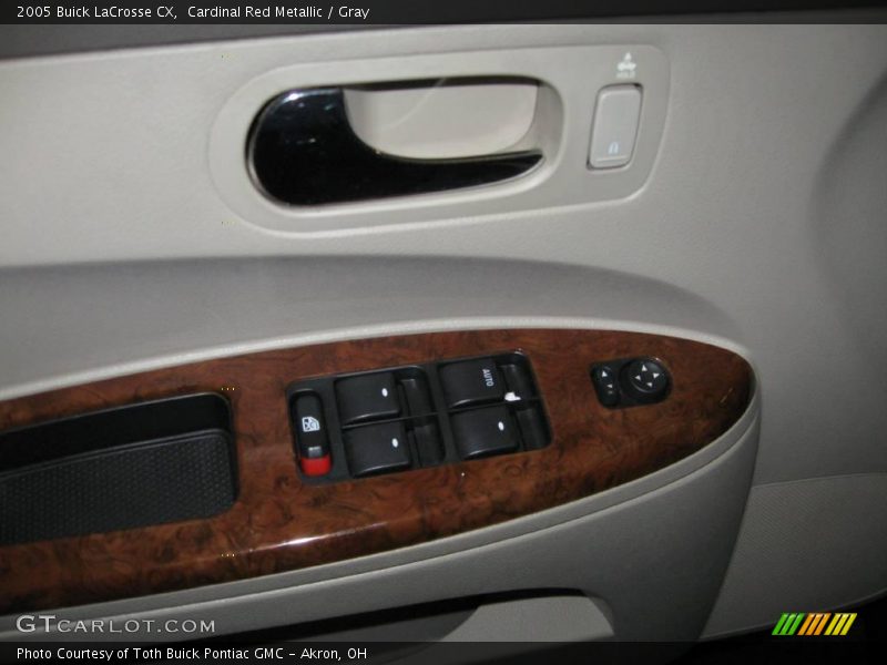 Cardinal Red Metallic / Gray 2005 Buick LaCrosse CX