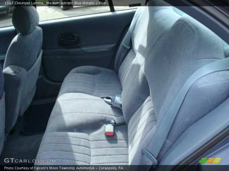 Medium Adriatic Blue Metallic / Blue 1997 Chevrolet Lumina