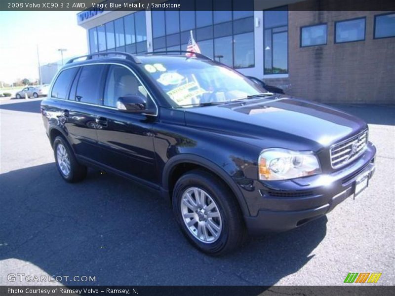 Magic Blue Metallic / Sandstone 2008 Volvo XC90 3.2 AWD