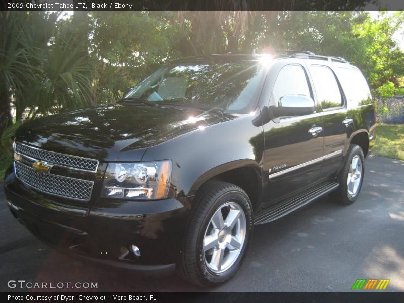 Black / Ebony 2009 Chevrolet Tahoe LTZ