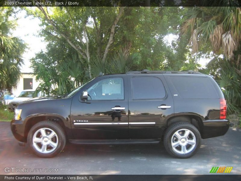 Black / Ebony 2009 Chevrolet Tahoe LTZ