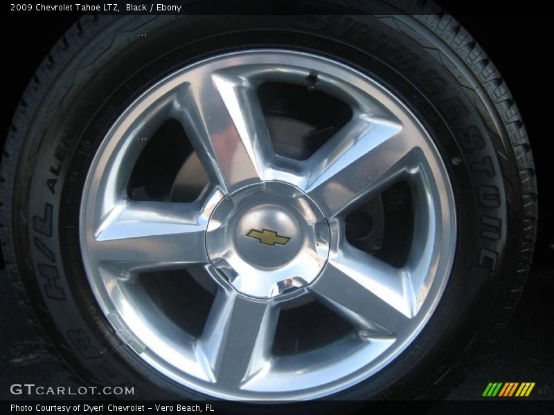 Black / Ebony 2009 Chevrolet Tahoe LTZ
