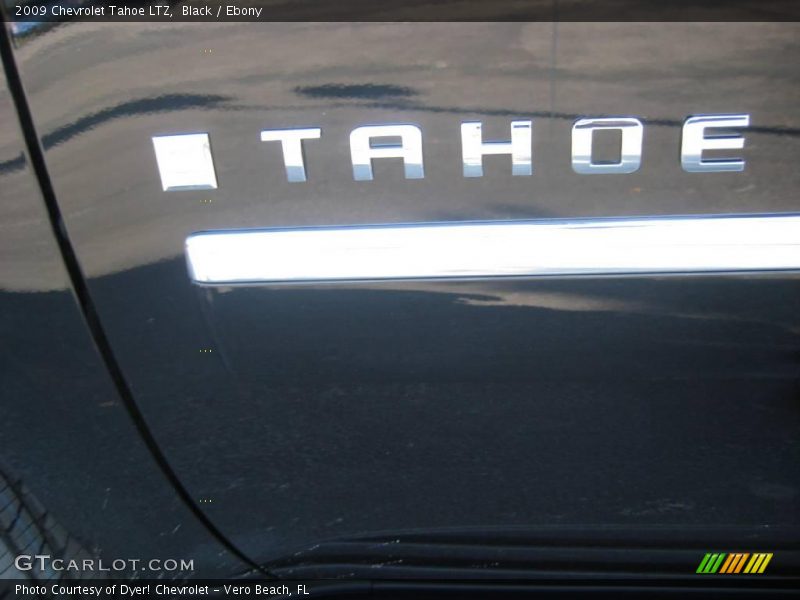 Black / Ebony 2009 Chevrolet Tahoe LTZ