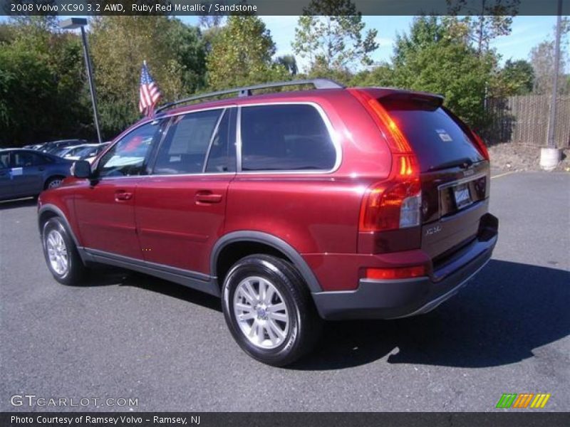 Ruby Red Metallic / Sandstone 2008 Volvo XC90 3.2 AWD