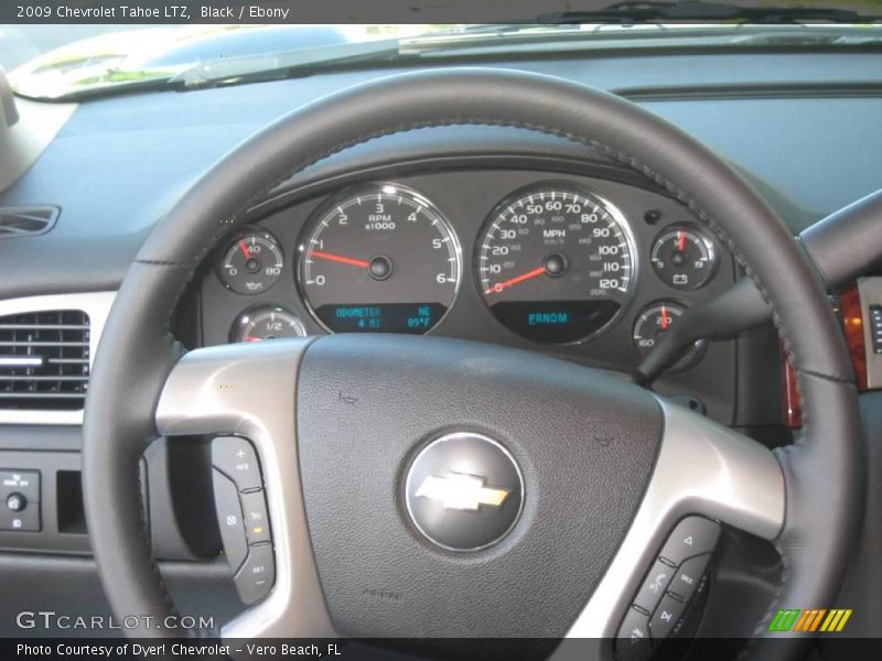 Black / Ebony 2009 Chevrolet Tahoe LTZ