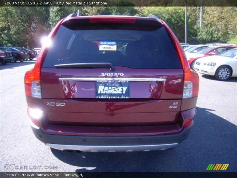 Ruby Red Metallic / Sandstone 2008 Volvo XC90 3.2 AWD