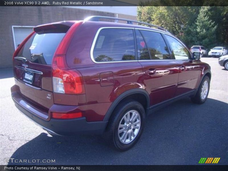Ruby Red Metallic / Sandstone 2008 Volvo XC90 3.2 AWD