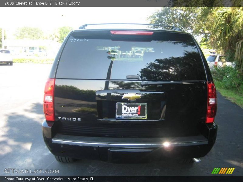 Black / Ebony 2009 Chevrolet Tahoe LTZ