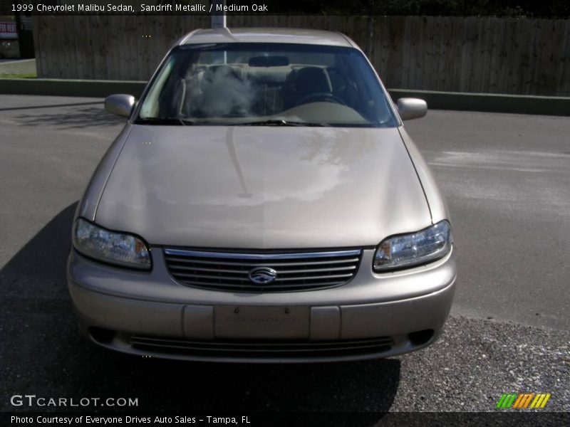 Sandrift Metallic / Medium Oak 1999 Chevrolet Malibu Sedan
